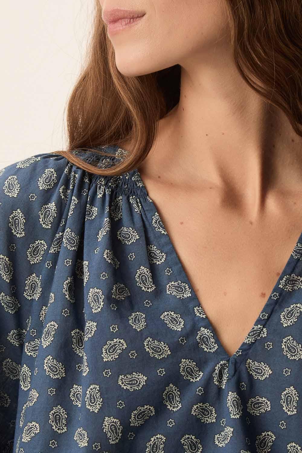 Des Petit Hauts Blouse Thibo Kashmir