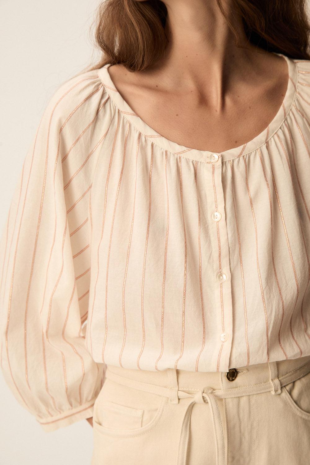 Des Petit Hauts Blouse Tina Avoine