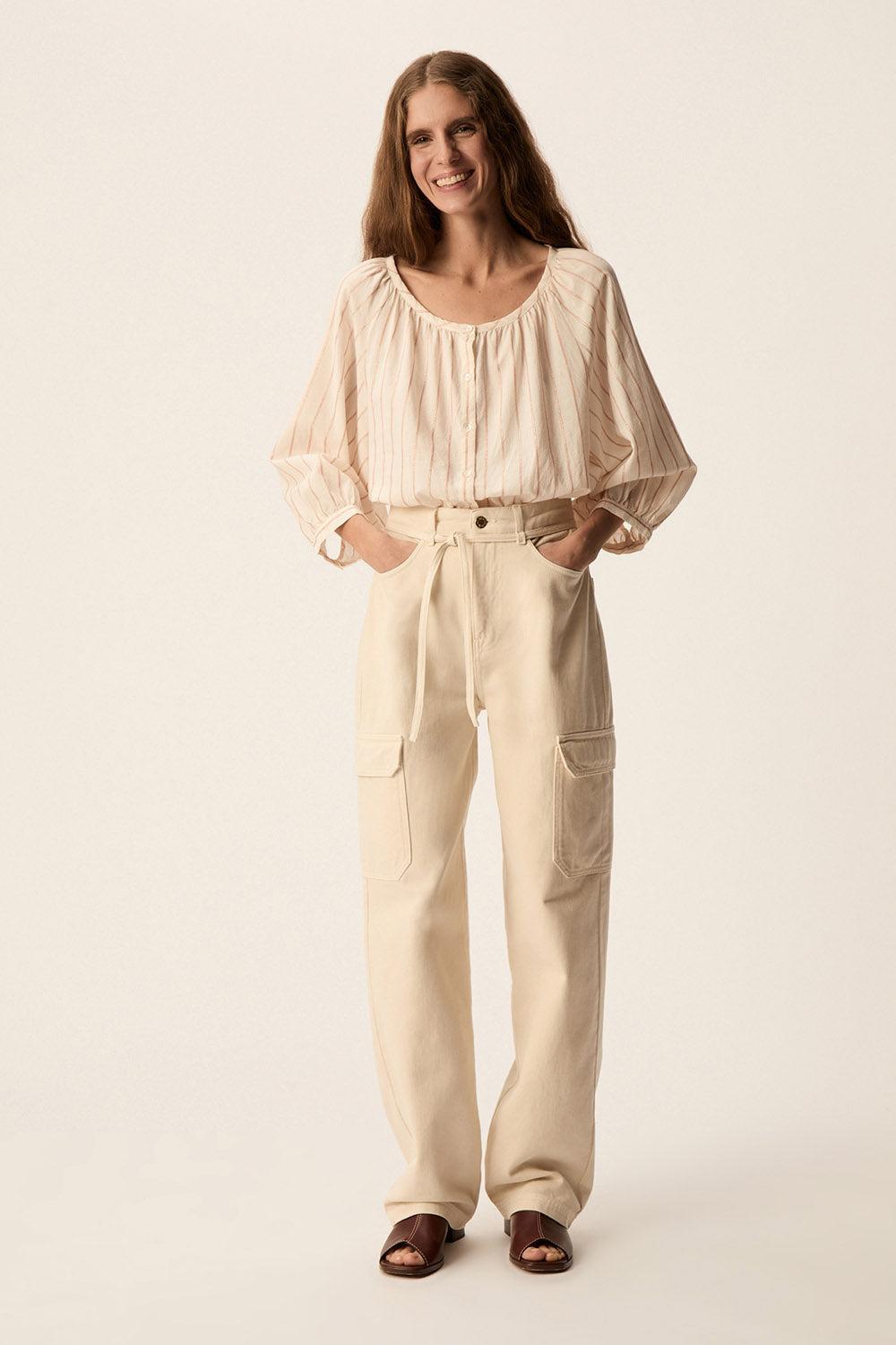 des petit hauts Blouse Tina Avoine