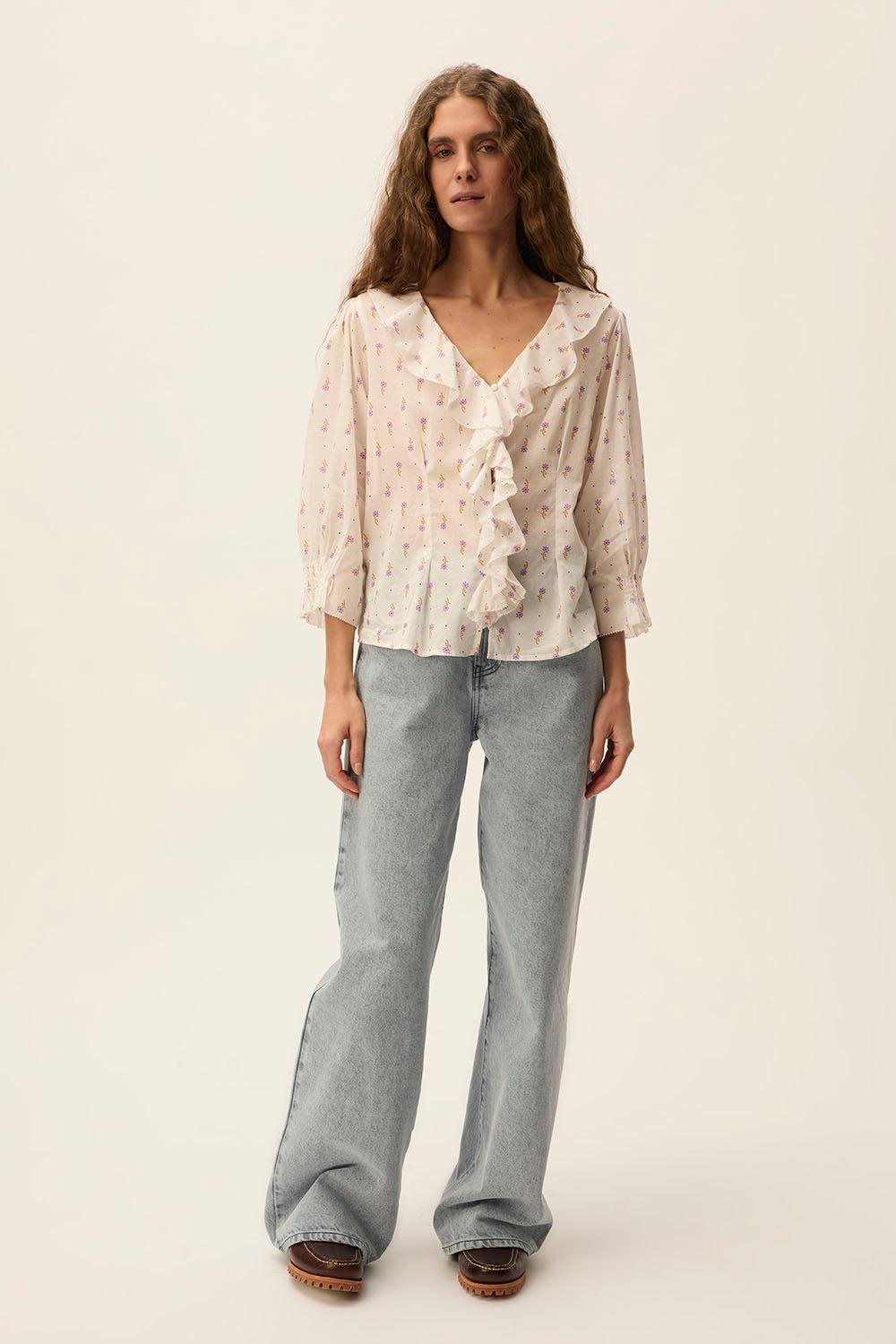 Des Petit Hauts Blouse Versa Thylan