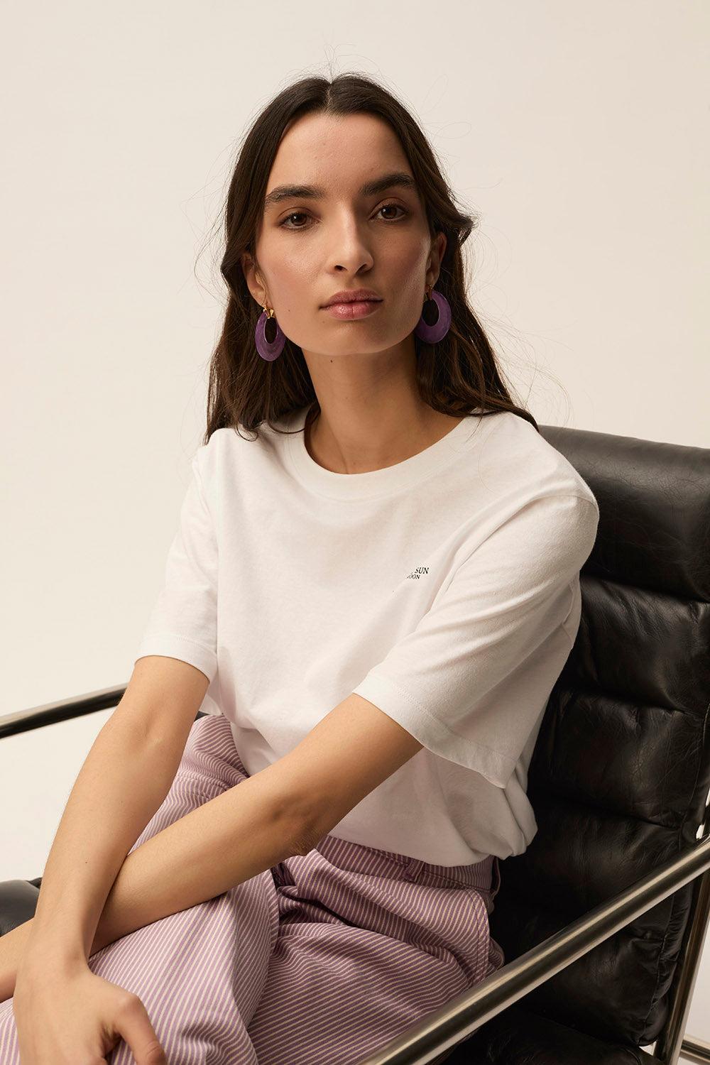 Des Petit Hauts Boucles D'Oreilles Nadi Lavande