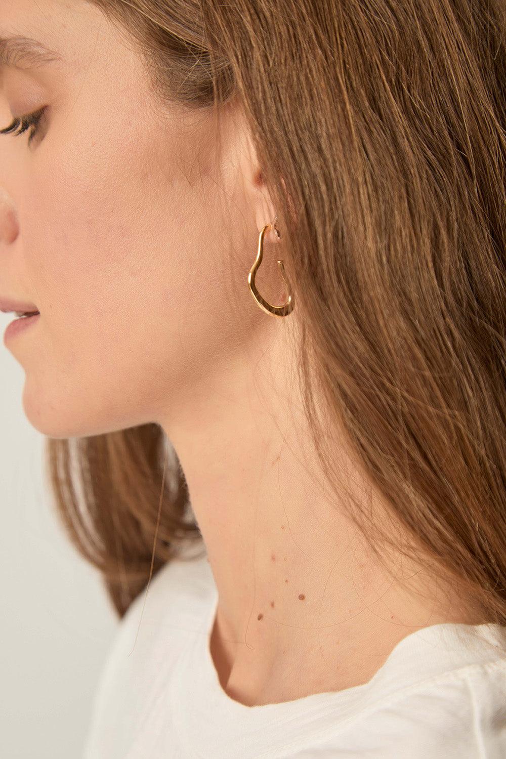 des petit hauts Boucles D'Oreilles Namilie Or