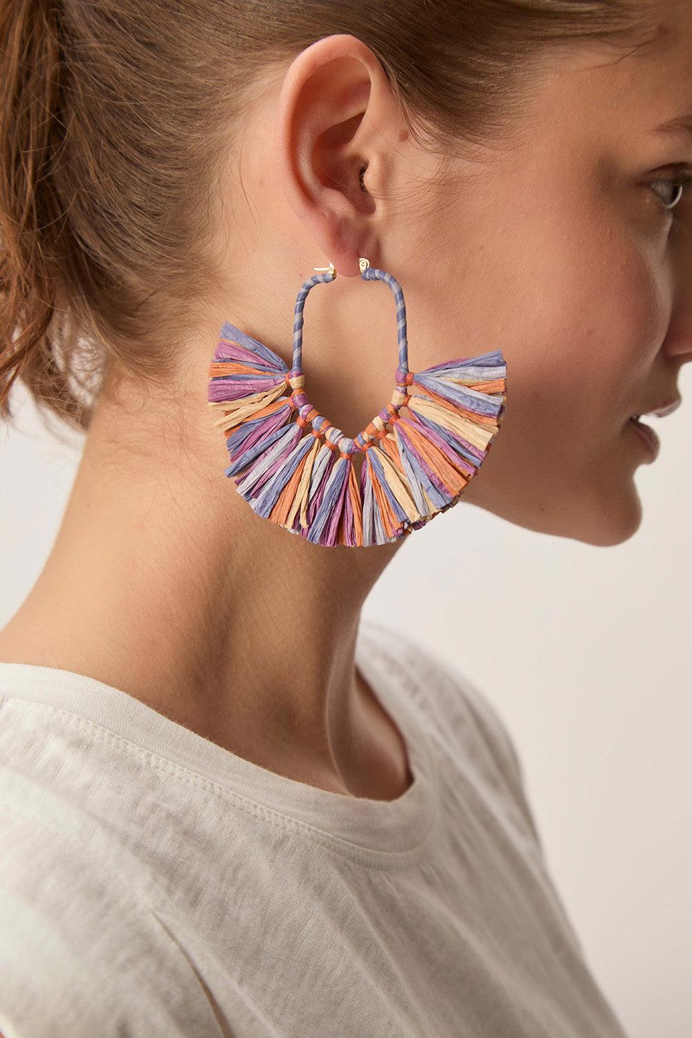 Des Petit Hauts Boucles D'Oreilles Nanami Multico