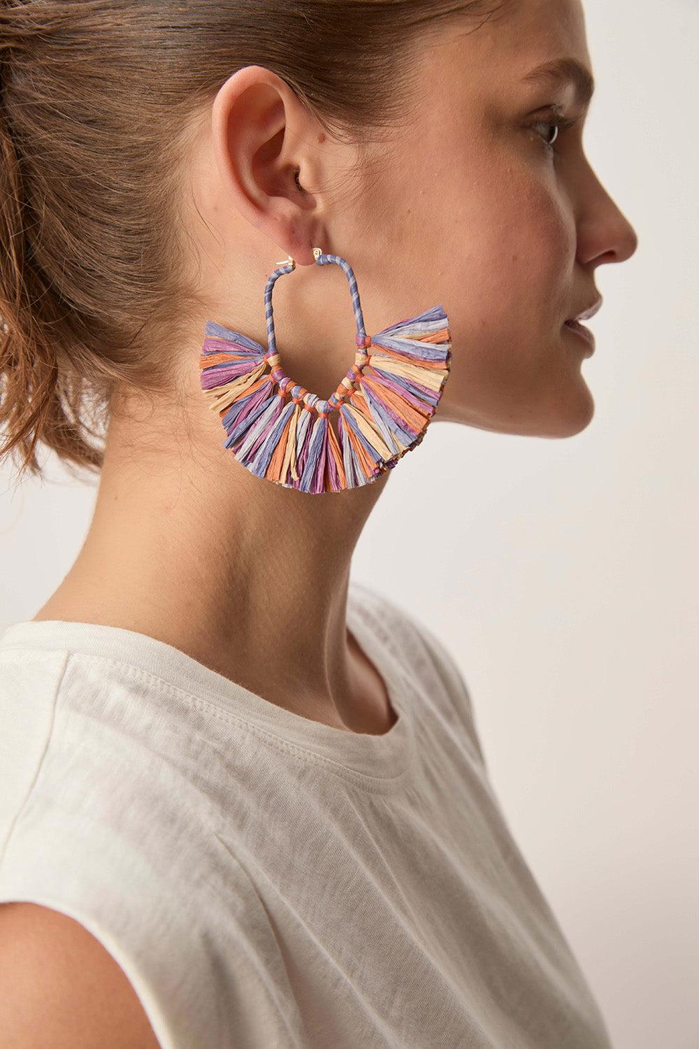 des petit hauts Boucles D'Oreilles Nanami Multico