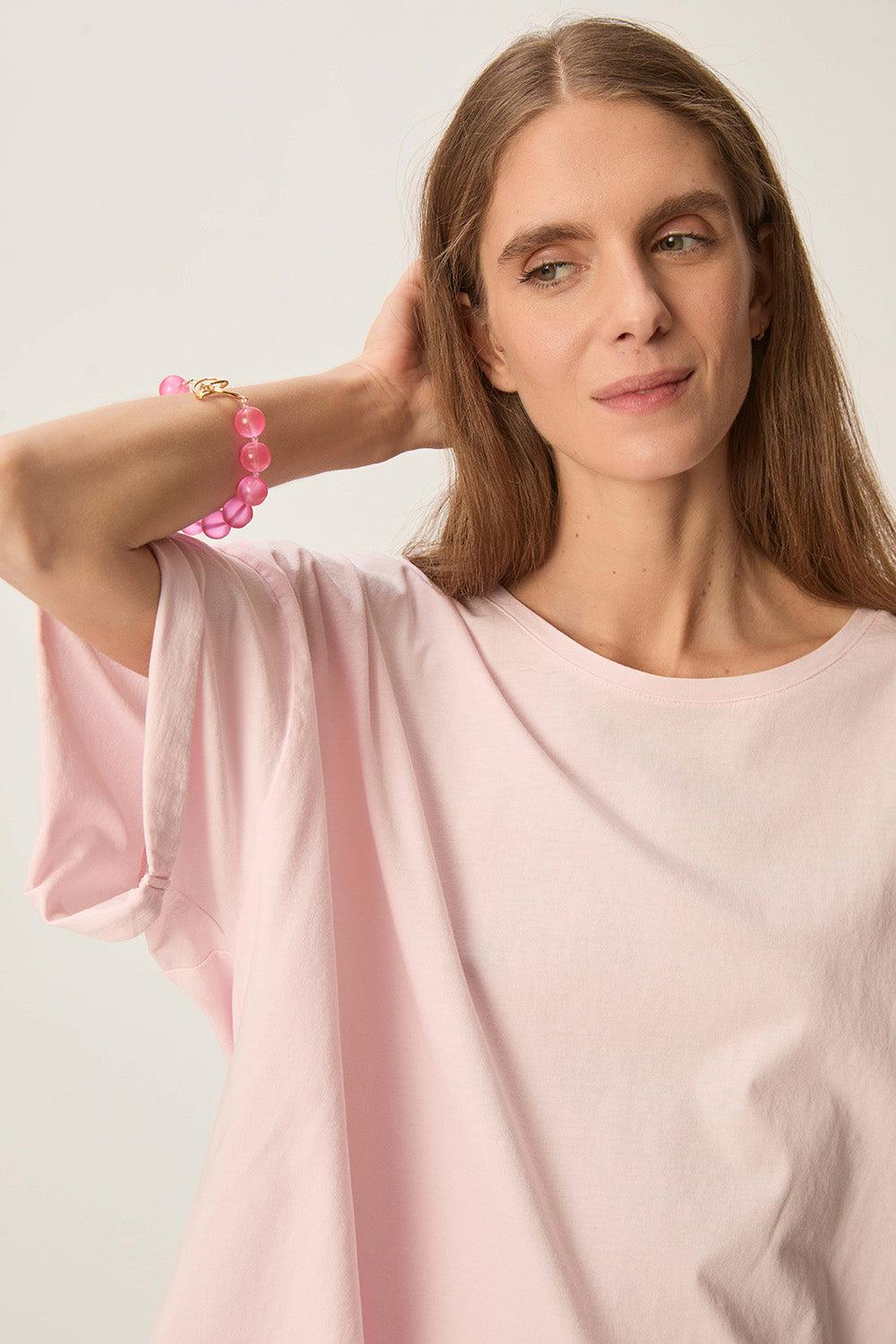 Des Petit Hauts Bracelet Natalino Rose Fluo