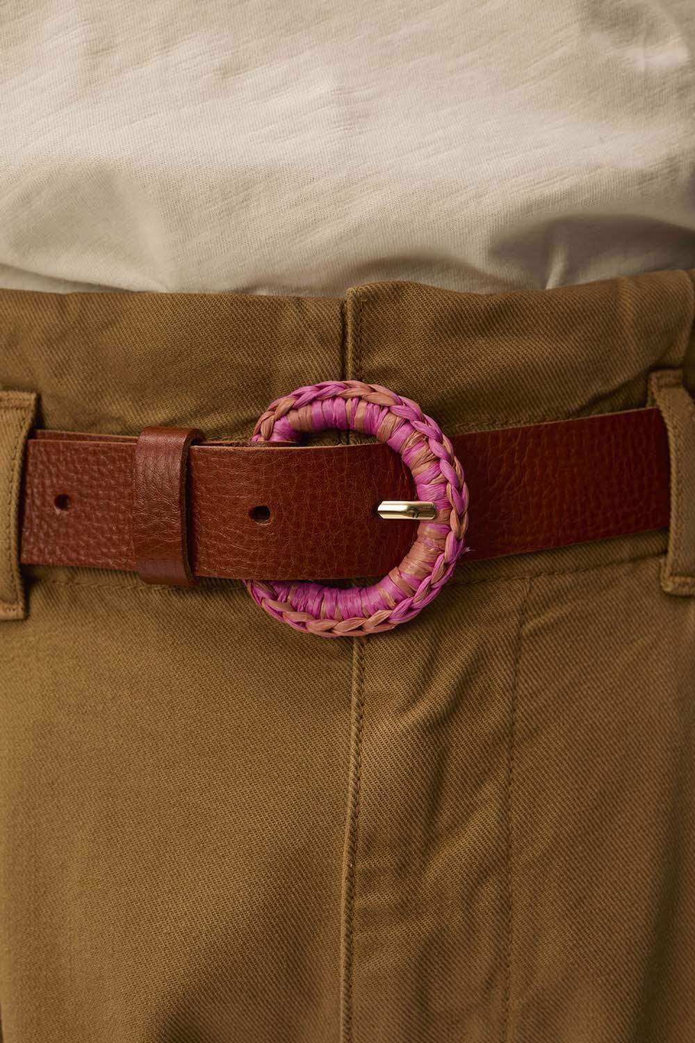 Des Petit Hauts Ceinture Percy Cajou