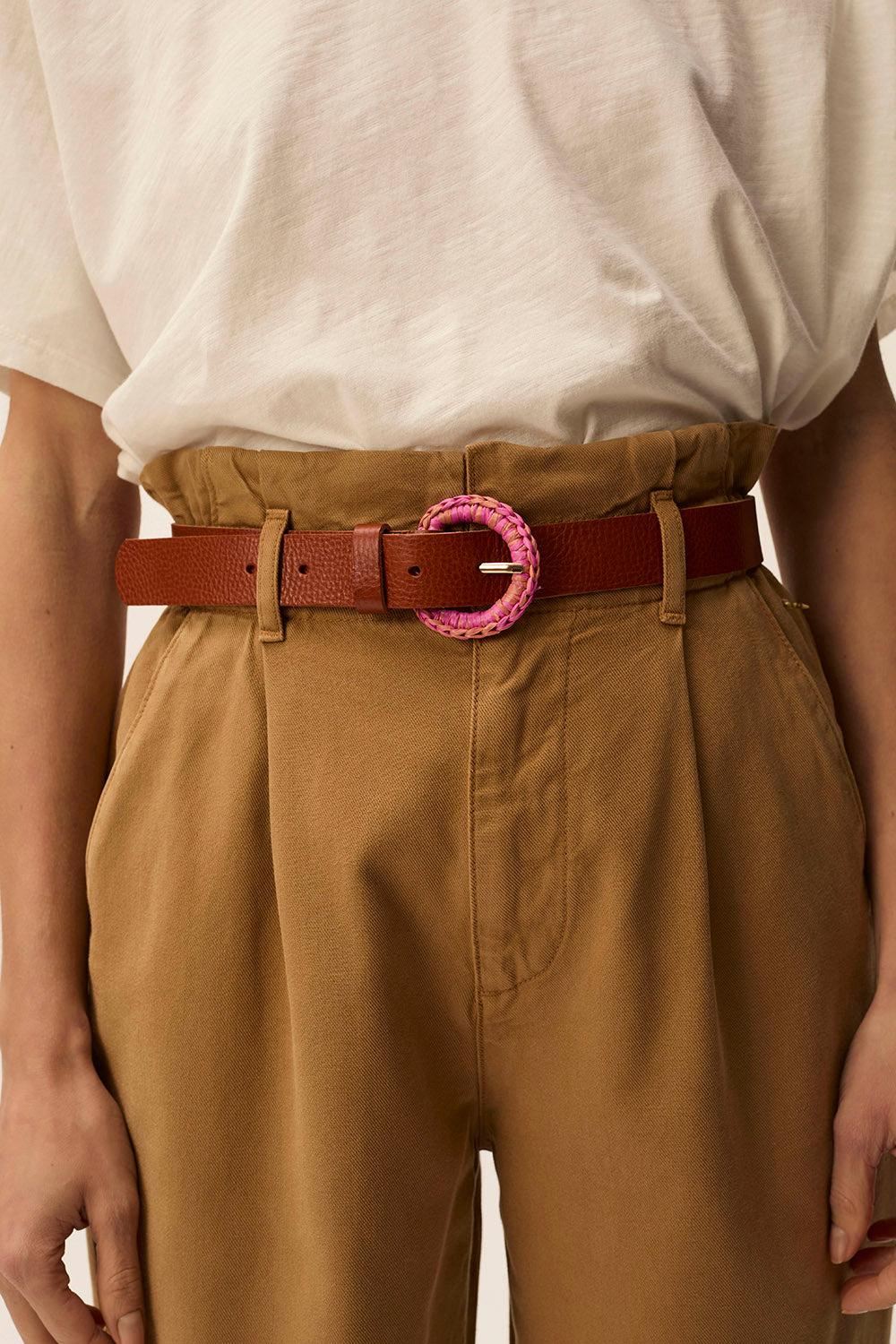 des petit hauts Ceinture Percy Cajou