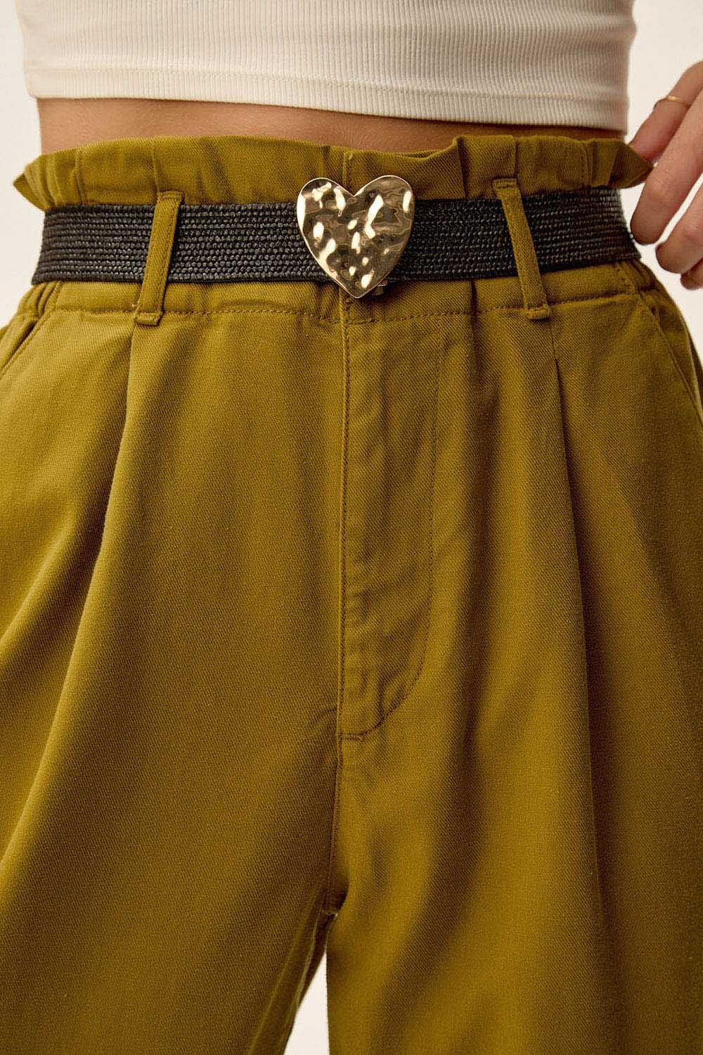 des petit hauts Ceinture Piano Noir