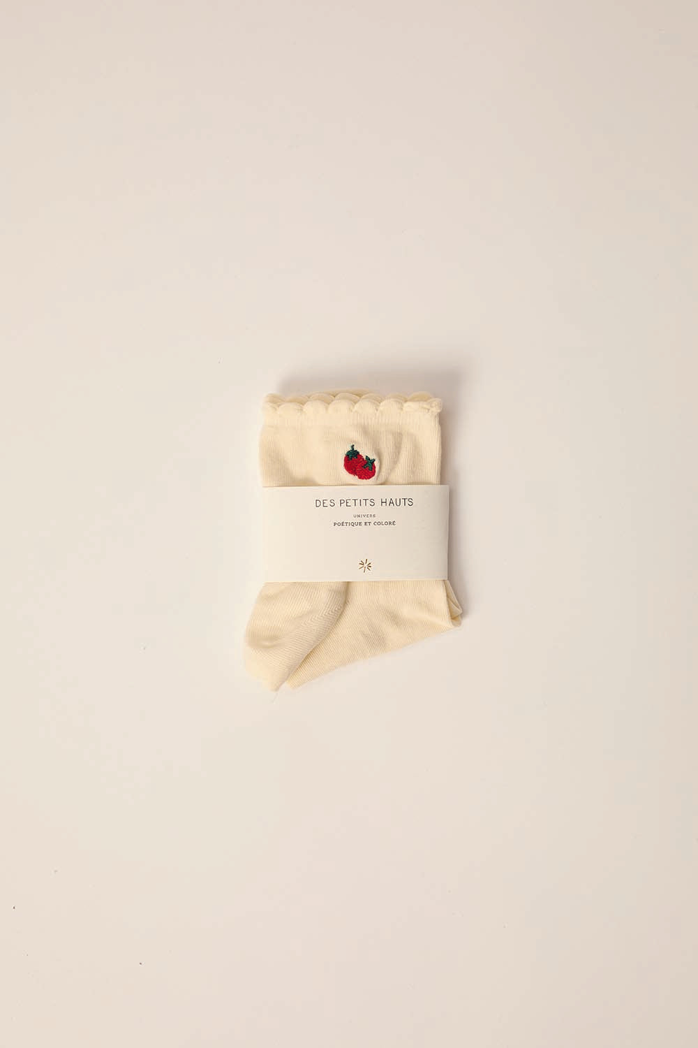 Des Petit Hauts Chaussettes Manou Ecru