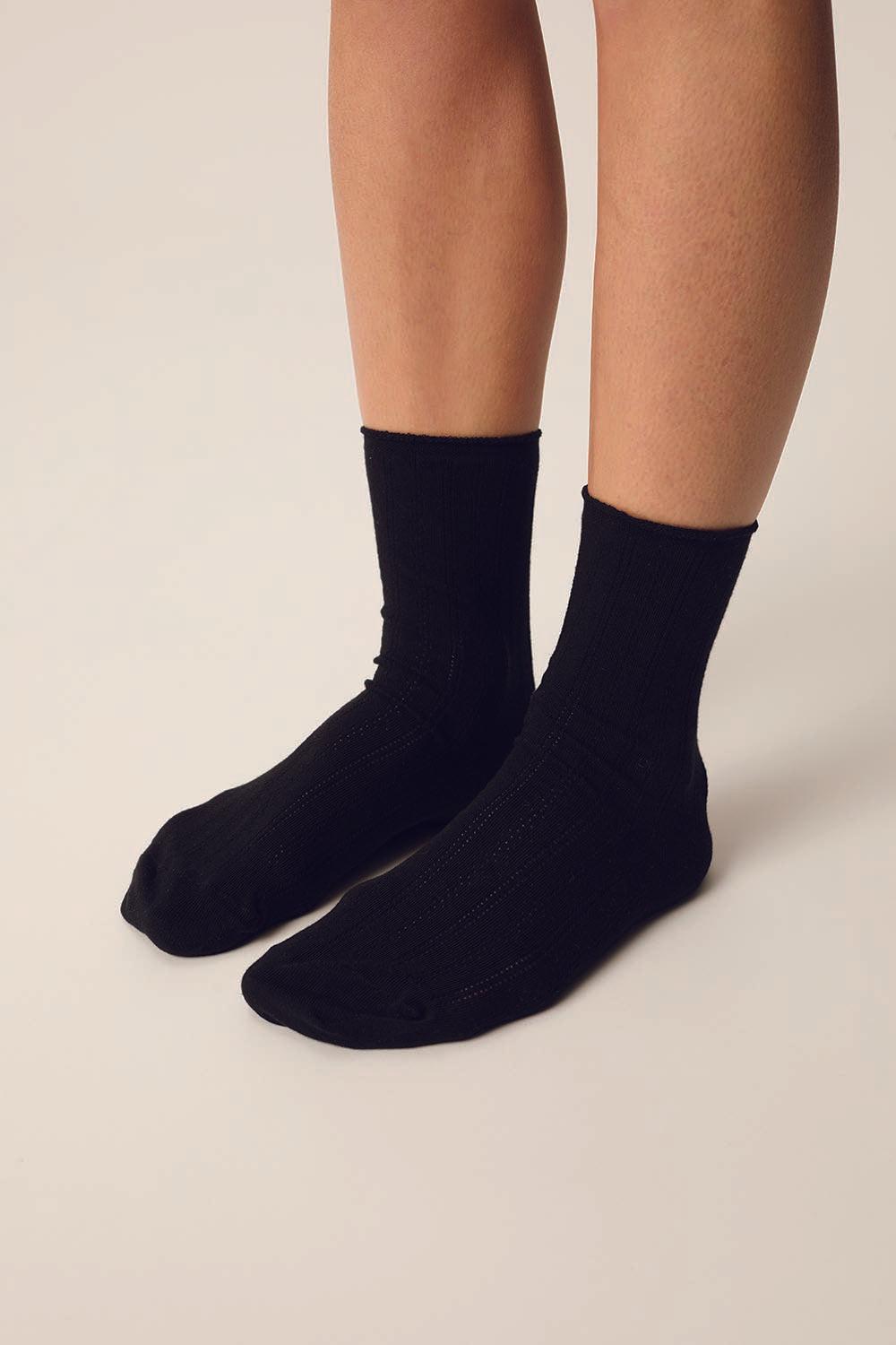 des petit hauts Chaussettes Marie Noir