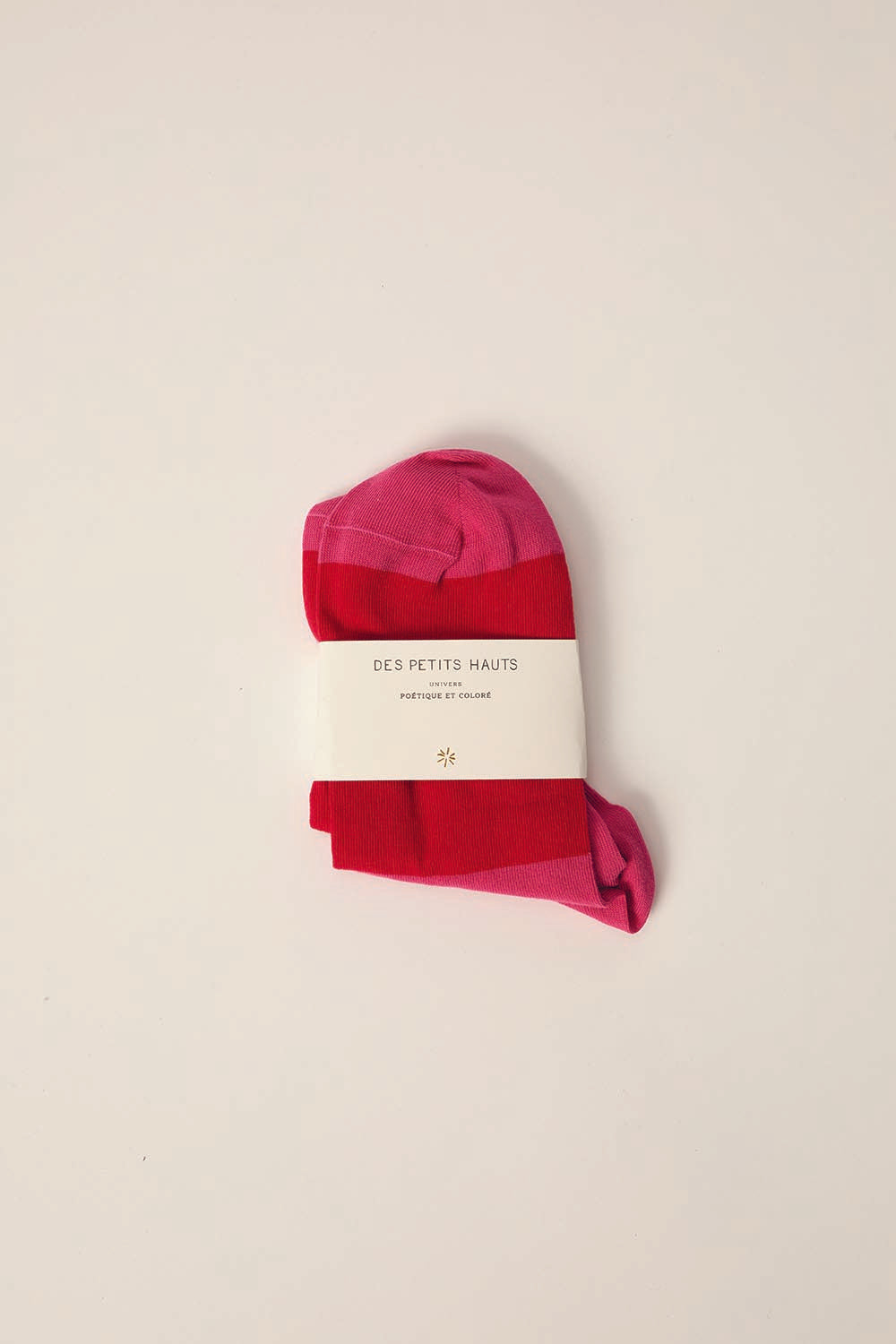 Des Petit Hauts Chaussettes Matilda Bubble/Tomate