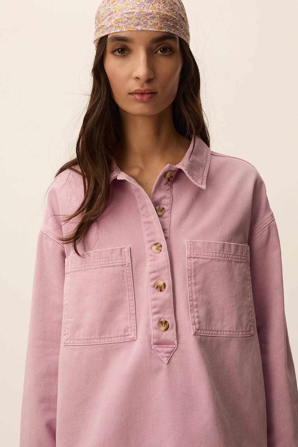 Des Petit Hauts Chemise Quebec Light Orchid