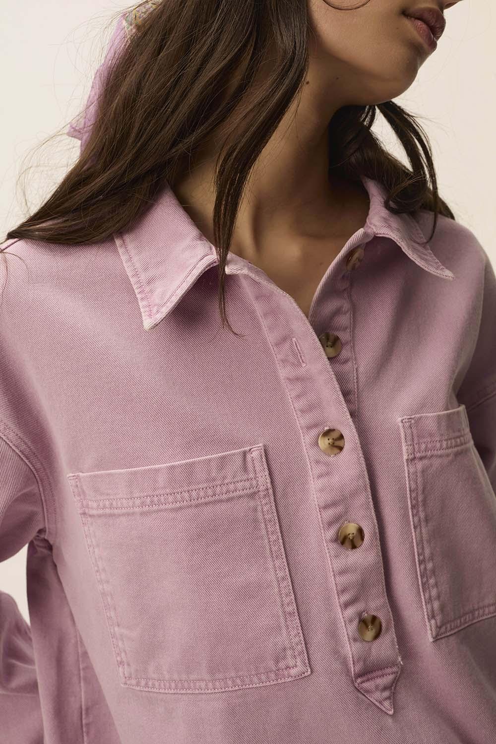 Des Petit Hauts Chemise Quebec Light Orchid