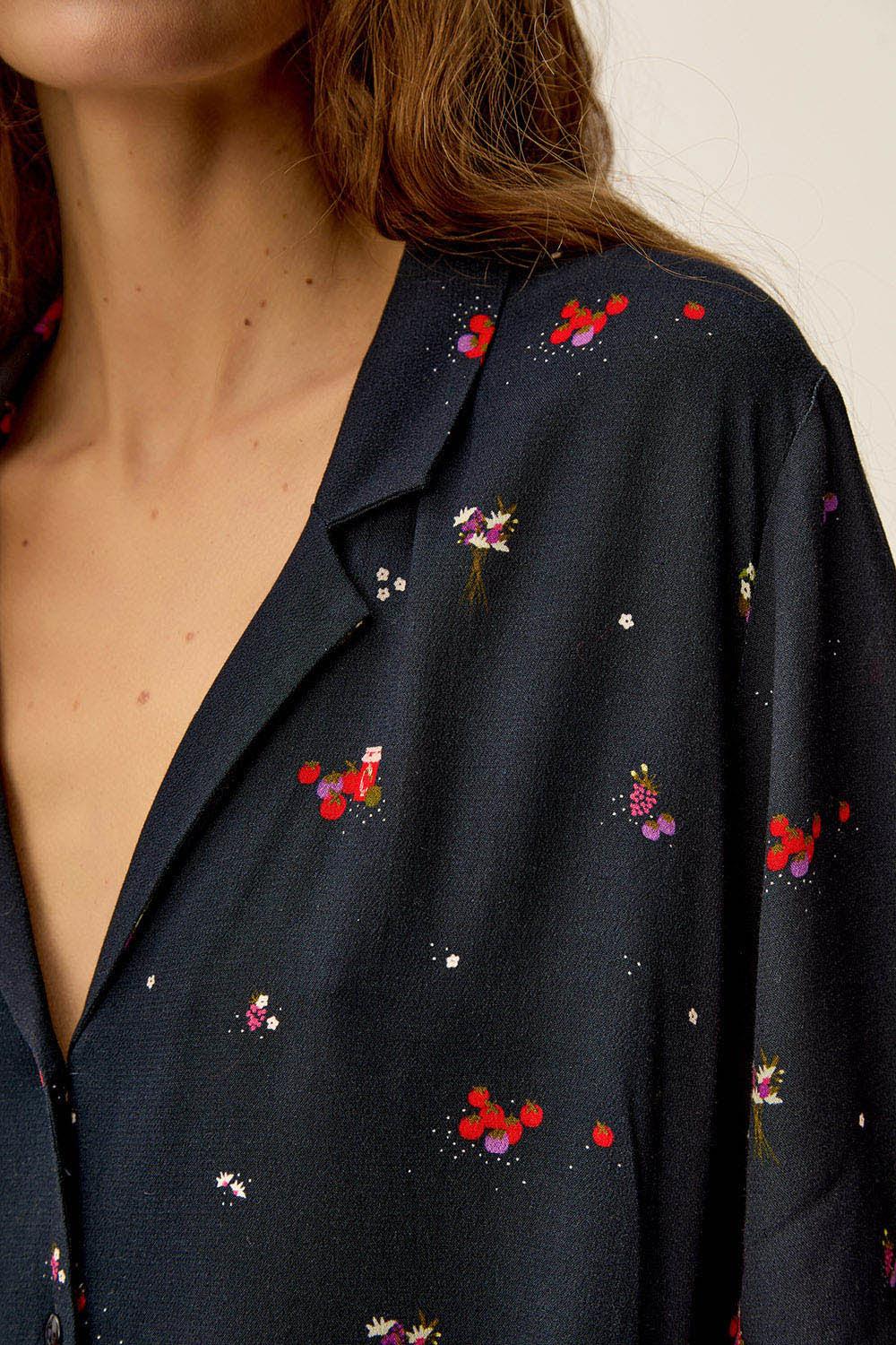 Des Petit Hauts Chemise Sablon Pomodoro