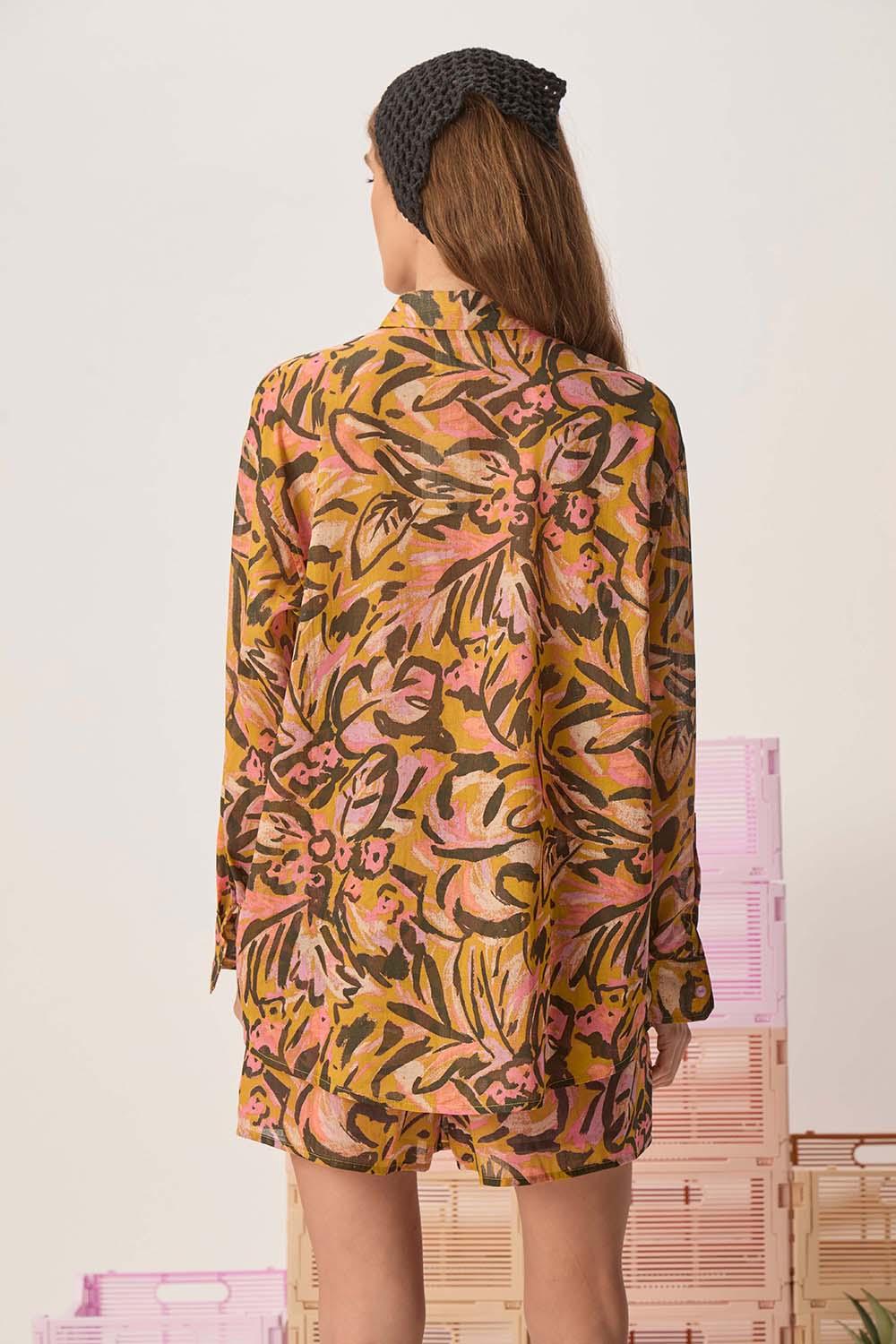 Des Petit Hauts Chemise Soline Wasabi