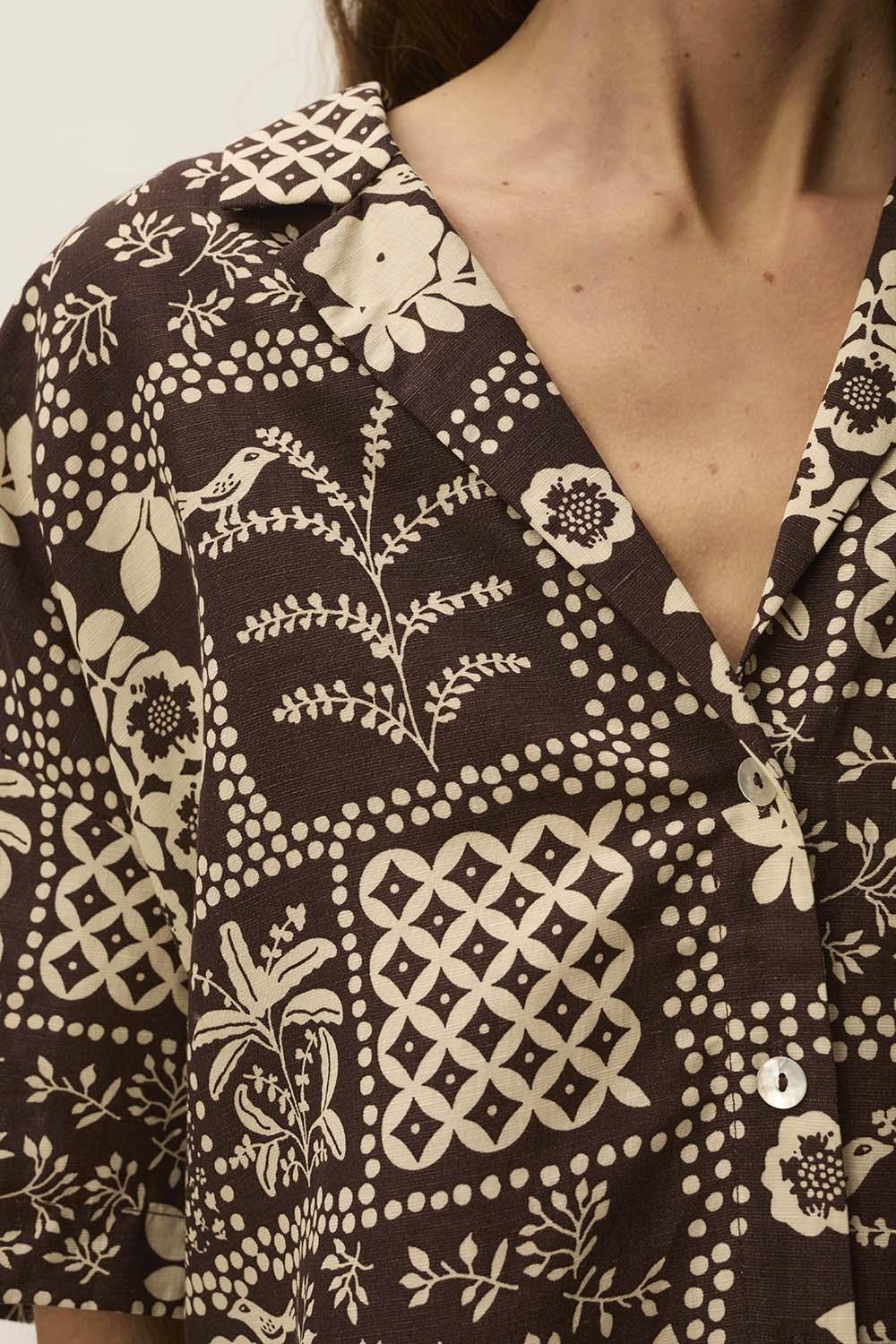 Des Petit Hauts Chemise Talisman Saki