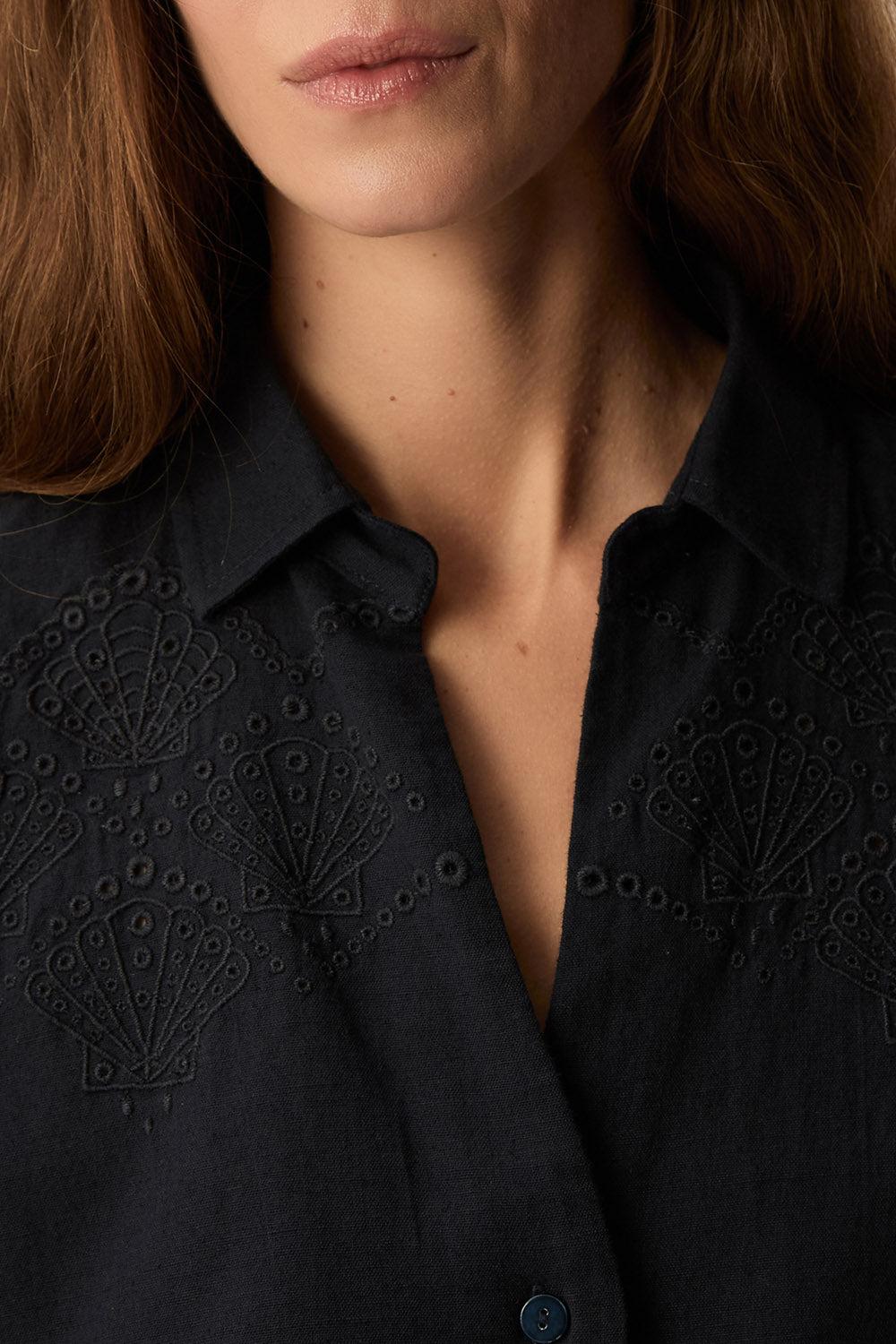 Des Petit Hauts Chemise Tamino Marine