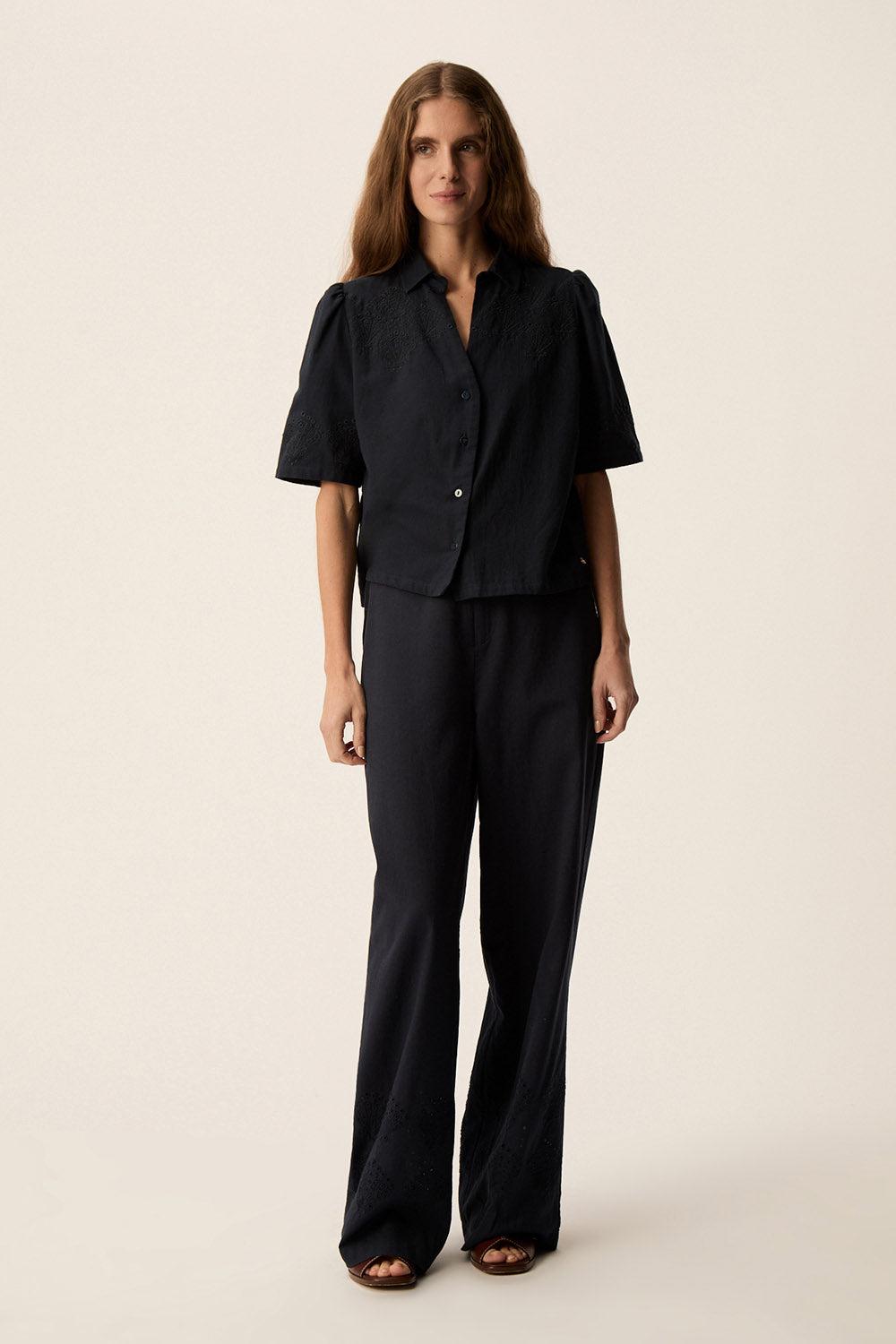 Des Petit Hauts Chemise Tamino Marine