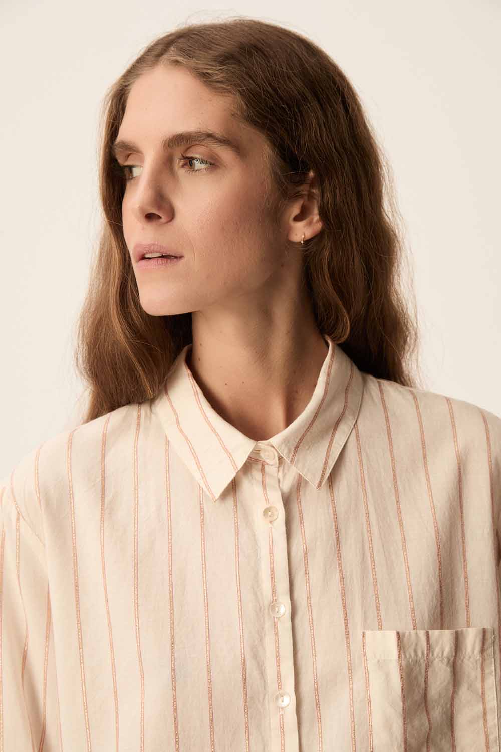 Des Petit Hauts Chemise Tinette Avoine