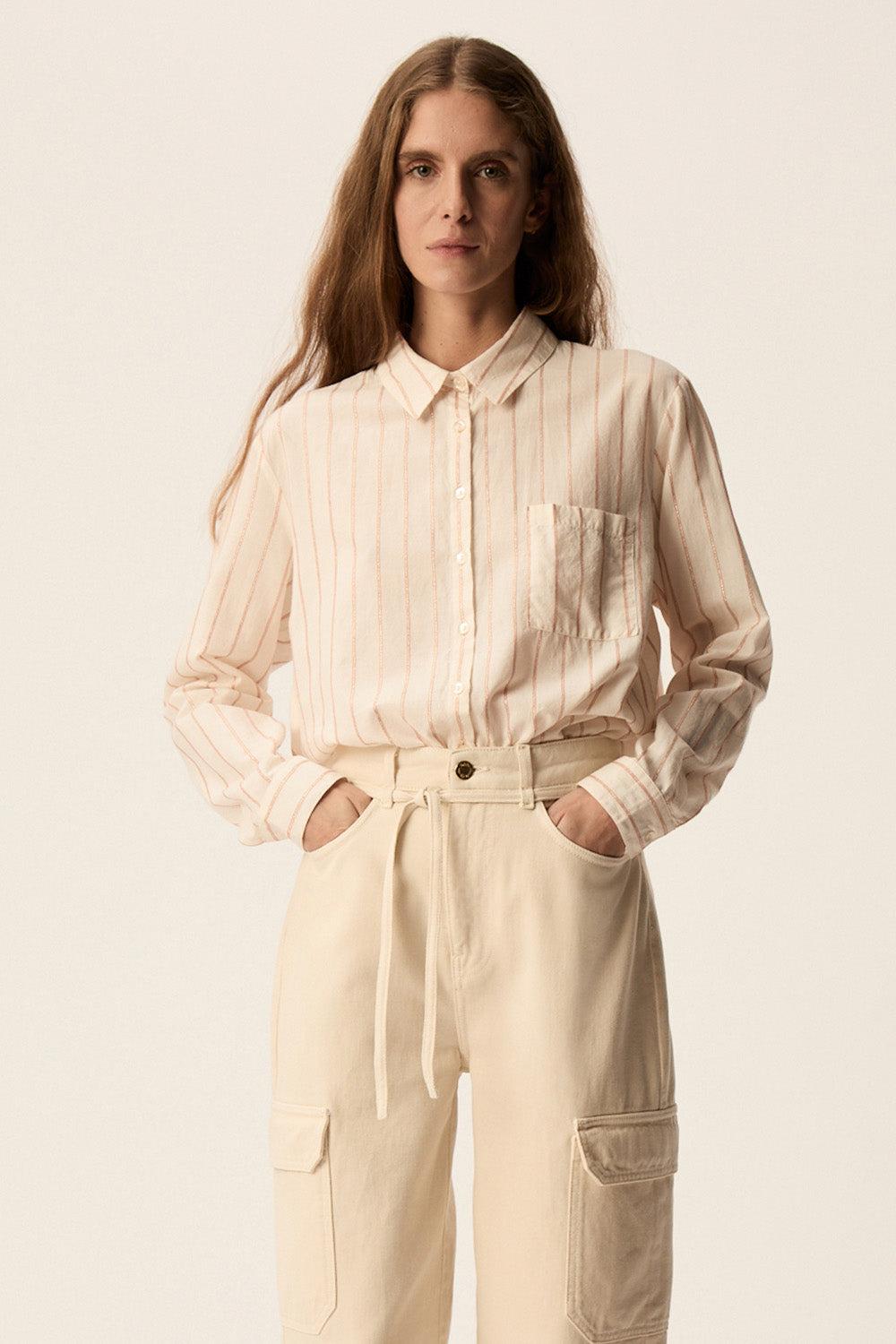 des petit hauts Chemise Tinette Avoine