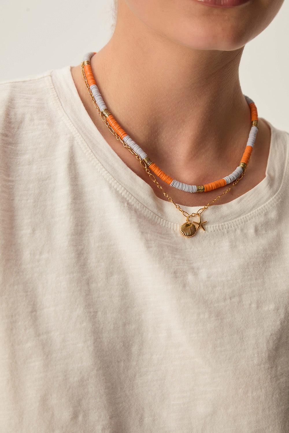 Des Petit Hauts Collier Nandana Fuji/Tonic