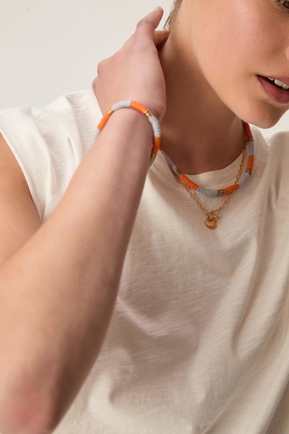 Des Petit Hauts Collier Nandana Fuji/Tonic