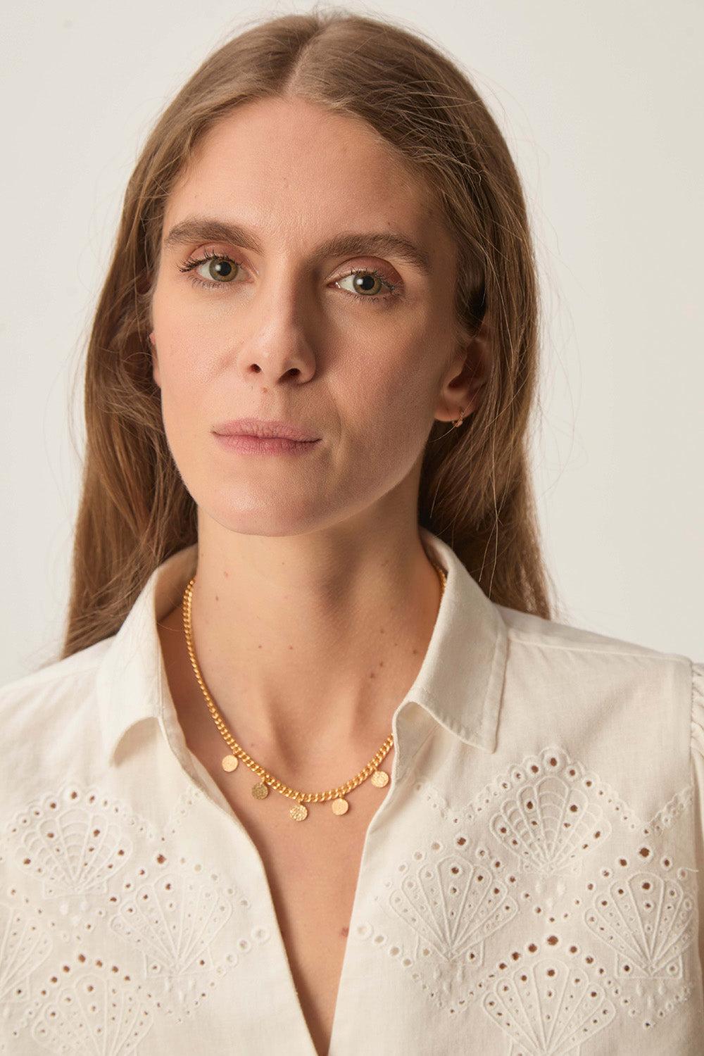 des petit hauts Collier Nita Or