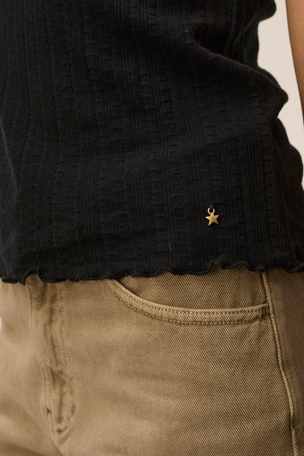 Des Petit Hauts Débardeur Grigri Noir