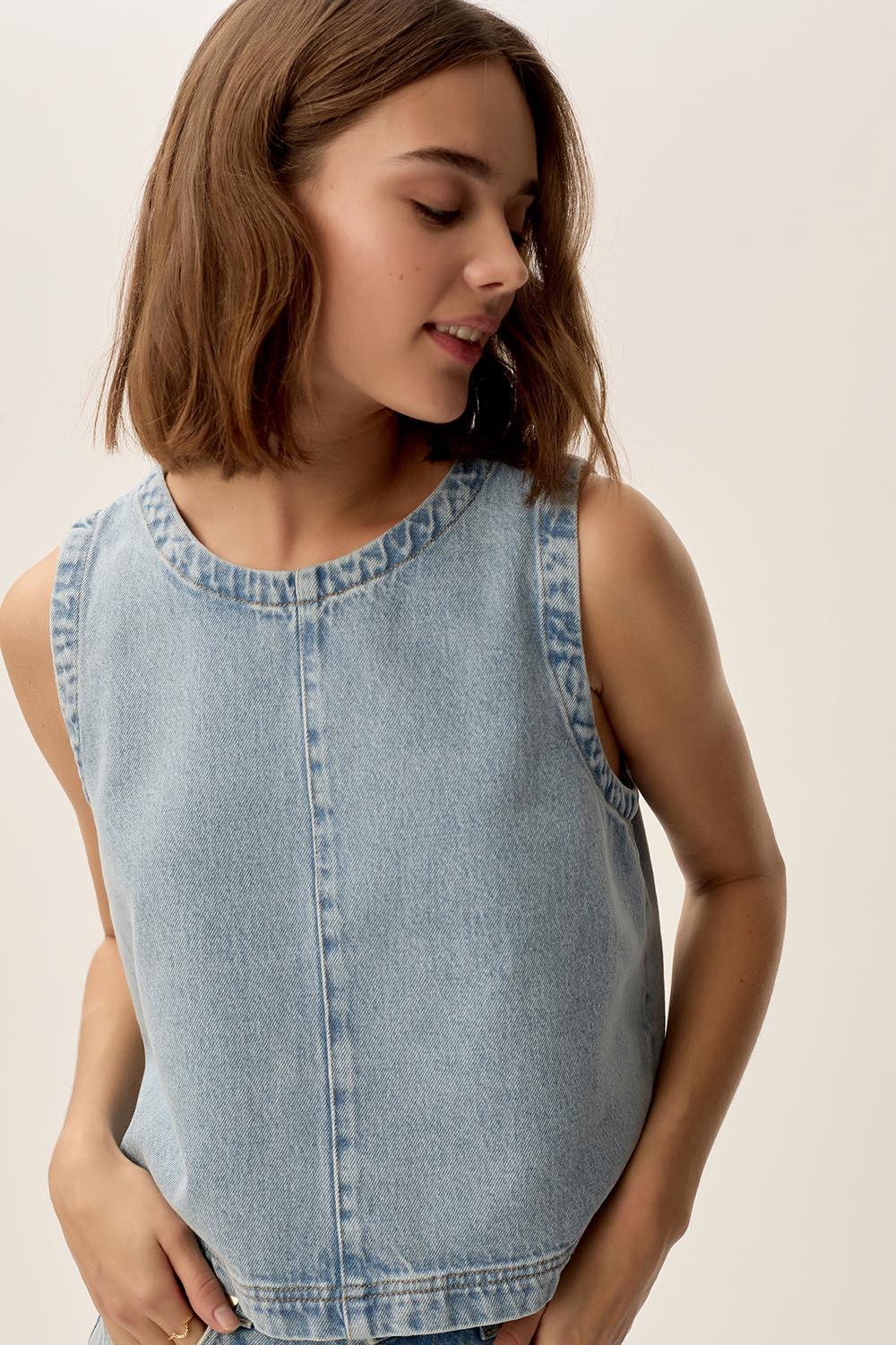 Des Petit Hauts Débardeur Louzou Bleach