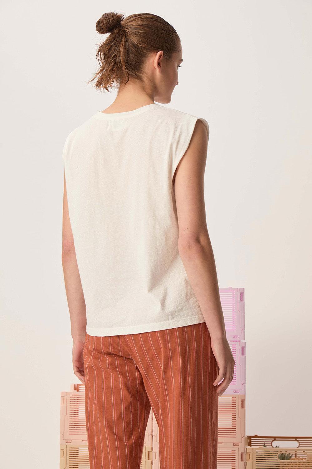 Des Petit Hauts Débardeur Zaeba Ecru