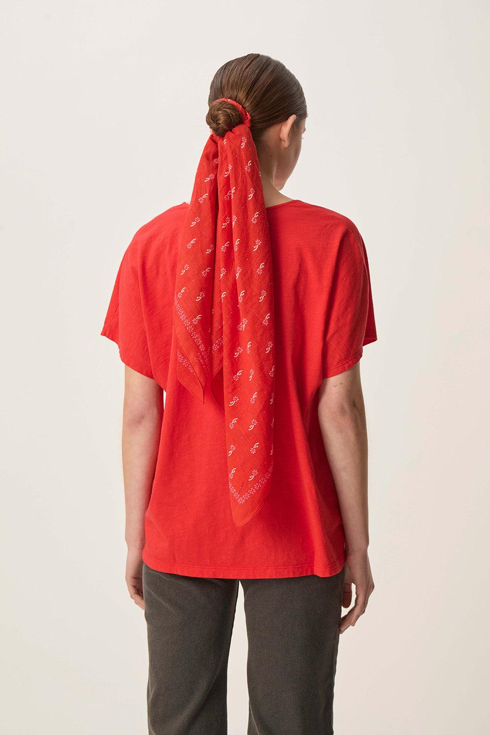 Des Petit Hauts FOULARD Nychette Thylan Rouge