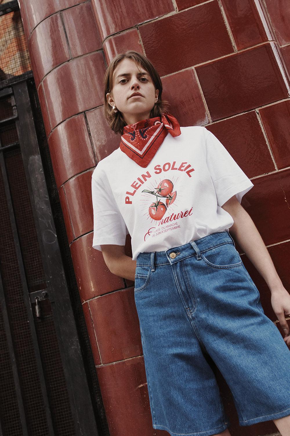 des petit hauts FOULARD Nymette Bandana Burgundy