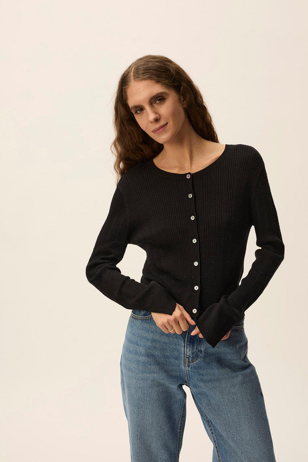 Des Petit Hauts Gilet Ciena Noir