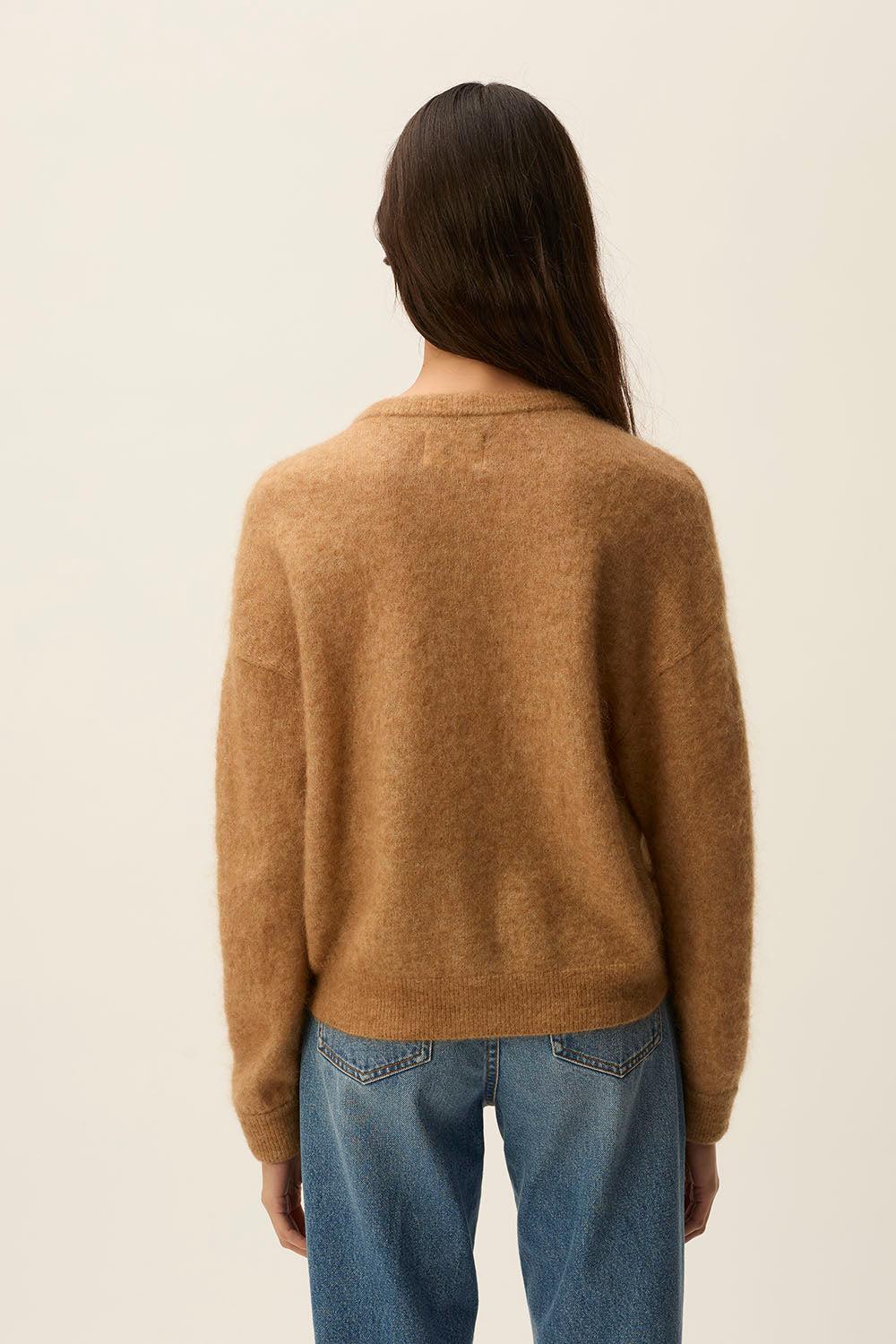 Des Petit Hauts Gilet Doby Tabac