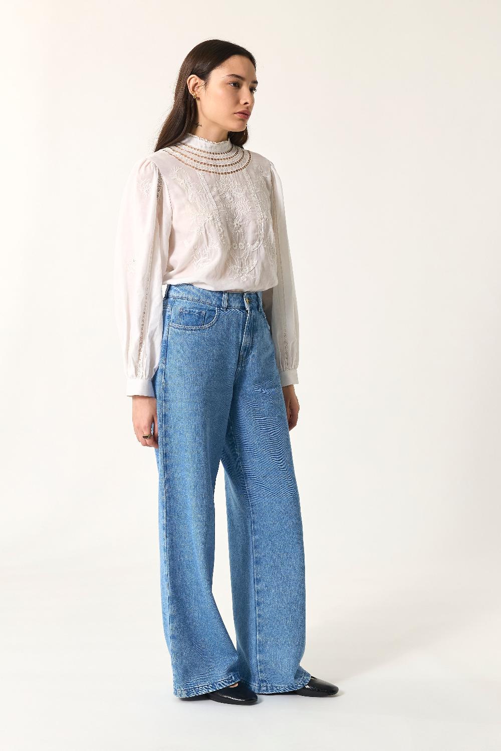 Des Petit Hauts Jean Louela Lyocell Bleach