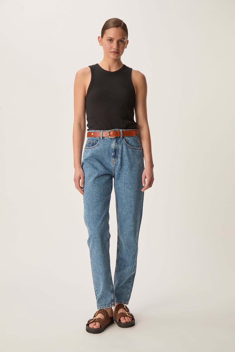 des petit hauts Jean Louisette Bleu Delave