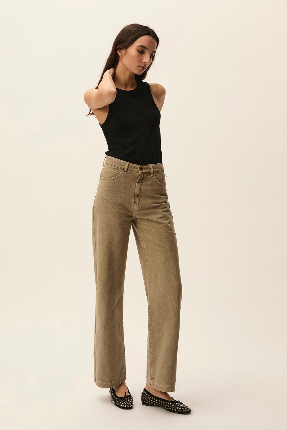 Des Petit Hauts Jean Louizi Dark Olive