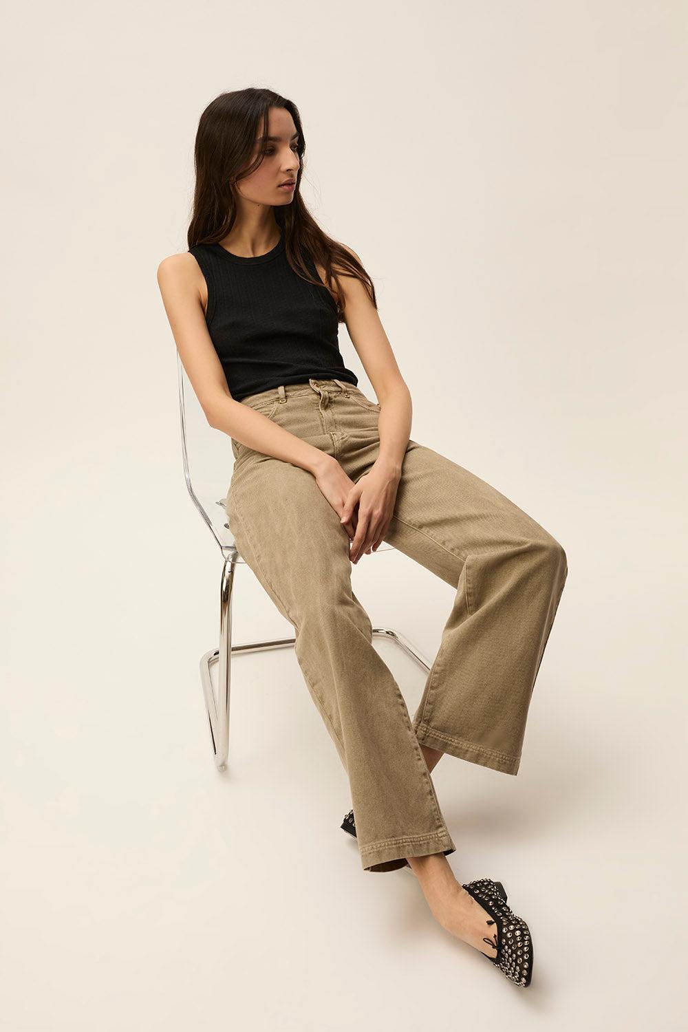 des petit hauts Jean Louizi Dark Olive