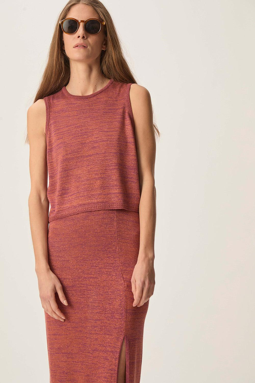 Des Petit Hauts Jupe Bianca Cajou