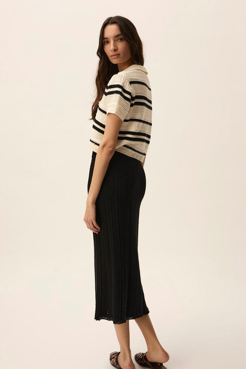 Des Petit Hauts Jupe Debora Noir