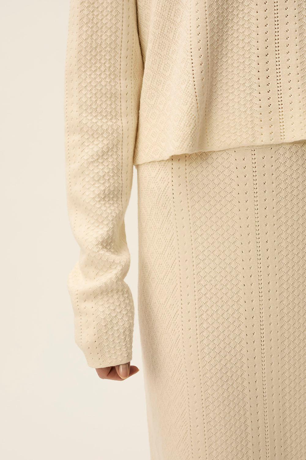 Des Petit Hauts Jupe Diva Creme
