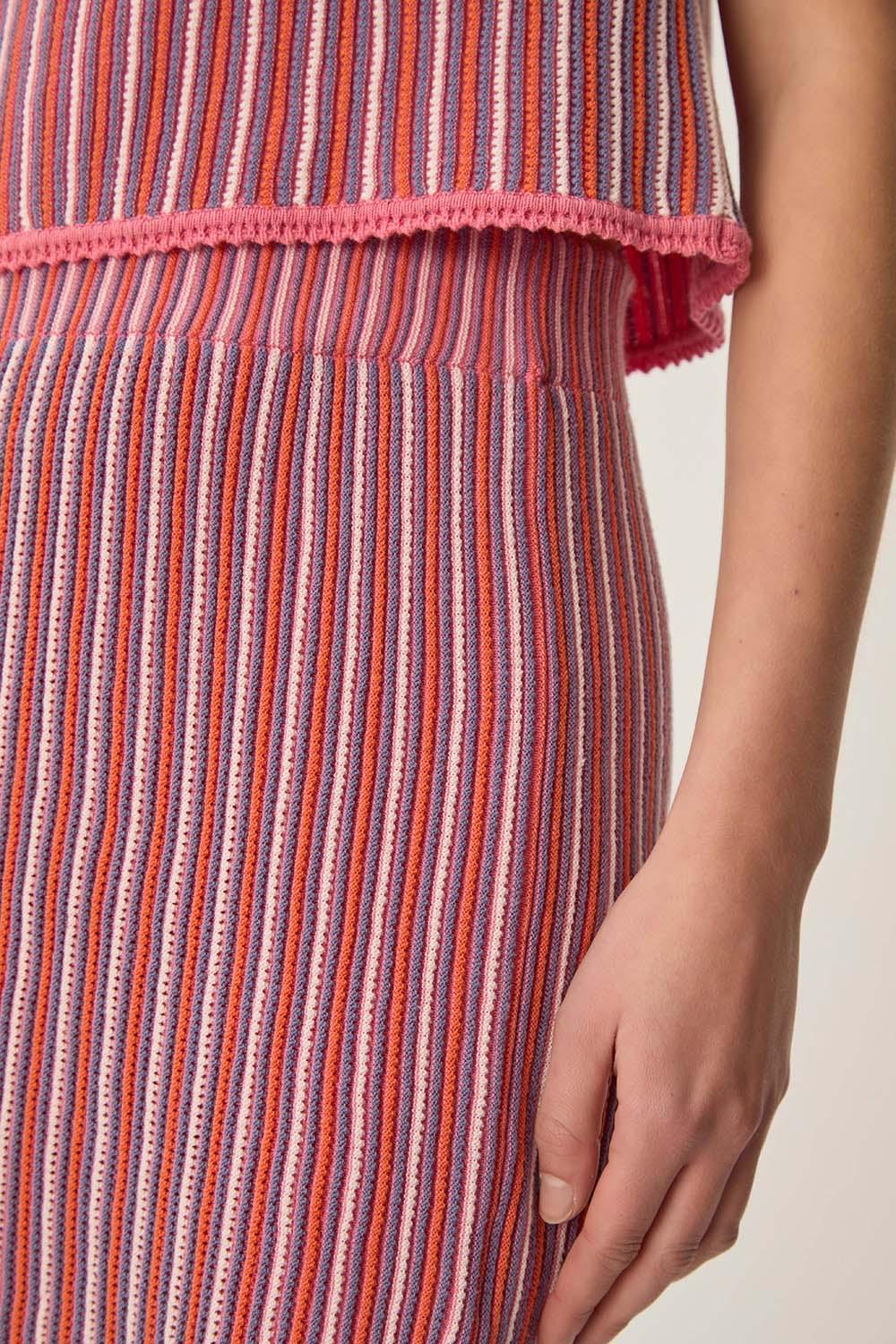 Des Petit Hauts Jupe Duna Multico Vibrations