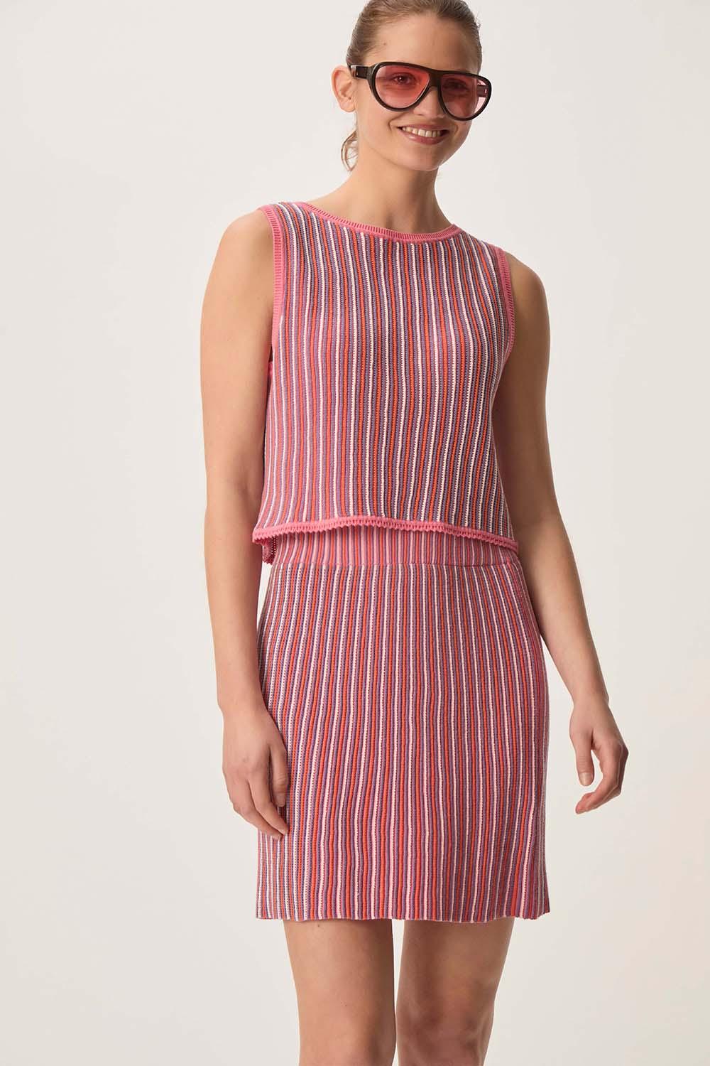 des petit hauts Jupe Duna Multico Vibrations