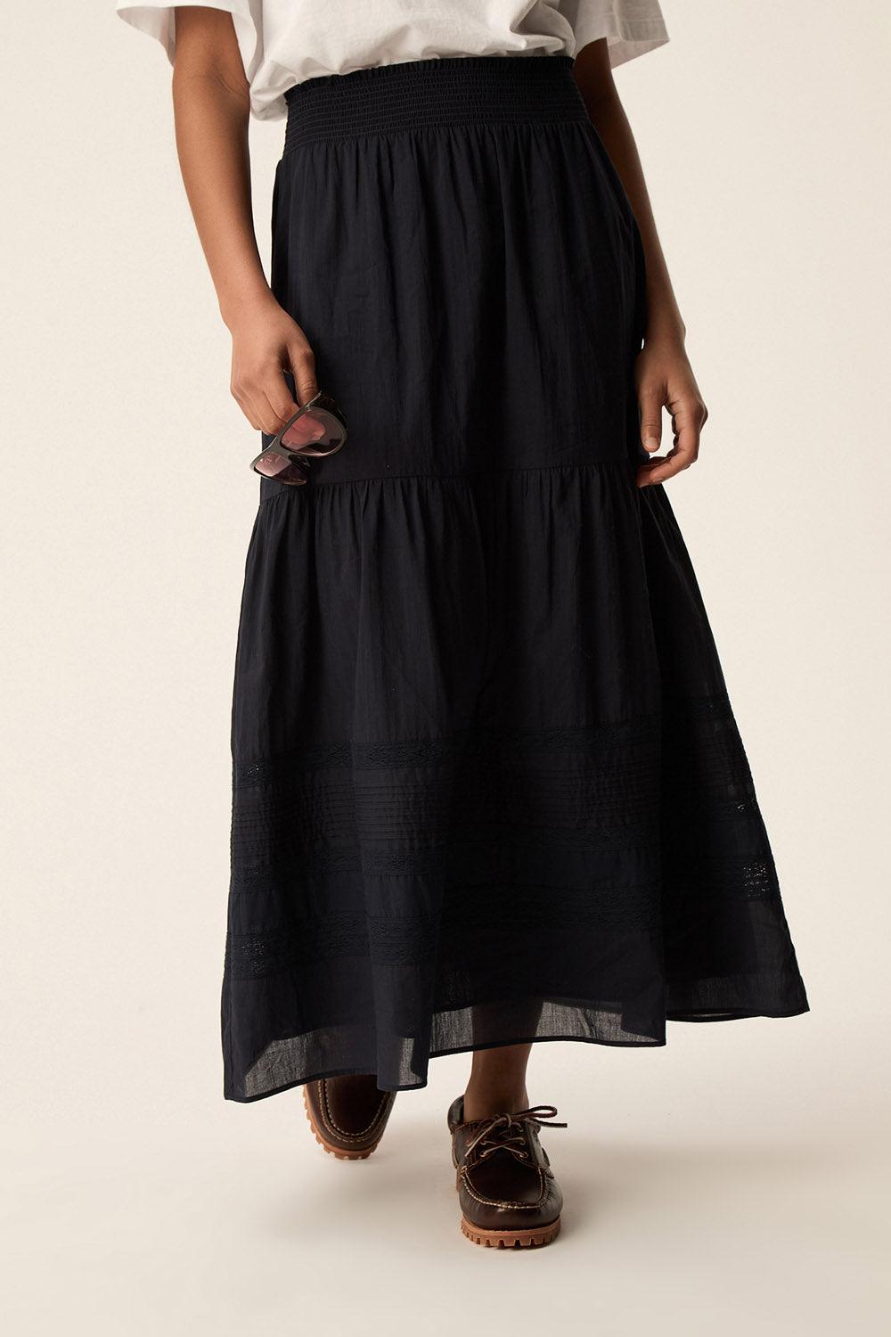 Des Petit Hauts Jupe Salome Marine