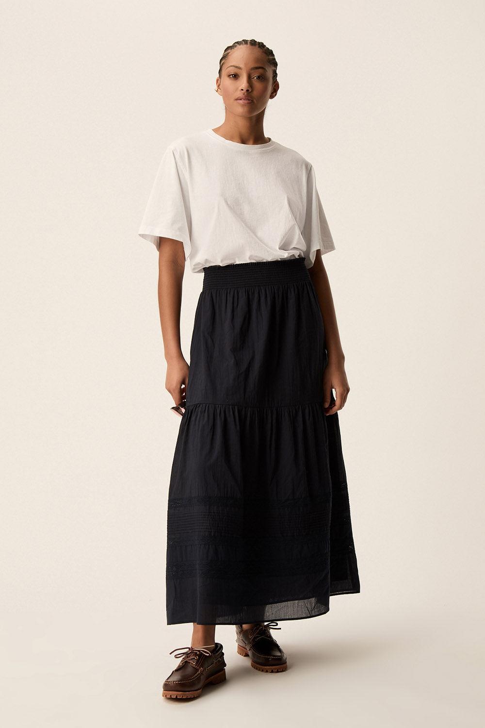 Des Petit Hauts Jupe Salome Marine
