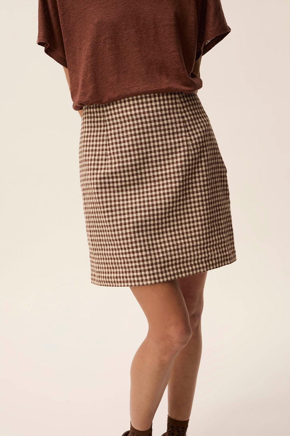 Des Petit Hauts Jupe Ugus Vichy
