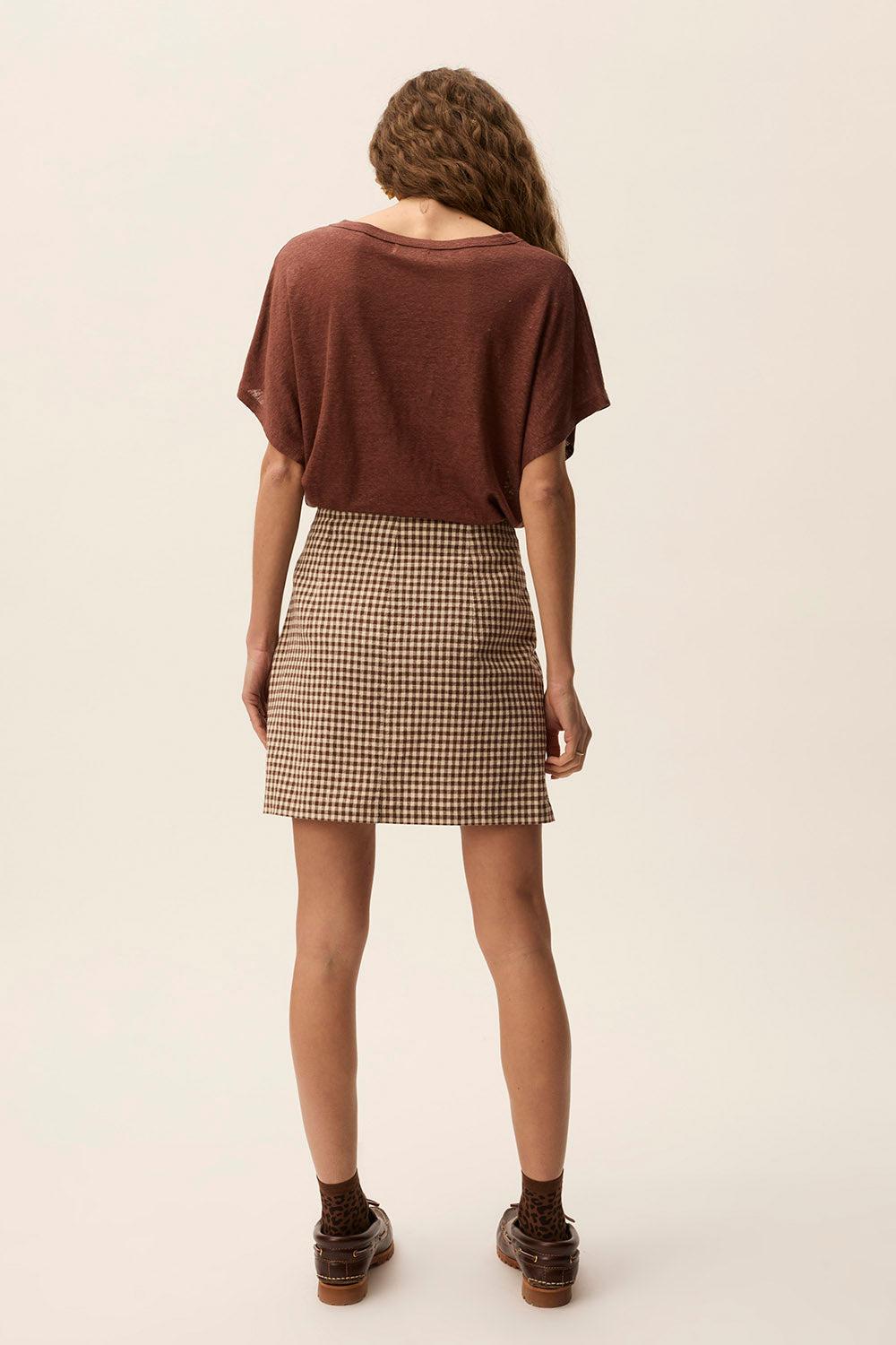 Des Petit Hauts Jupe Ugus Vichy