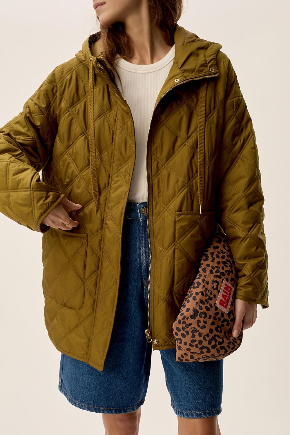 des petit hauts Manteau Yoko Olive