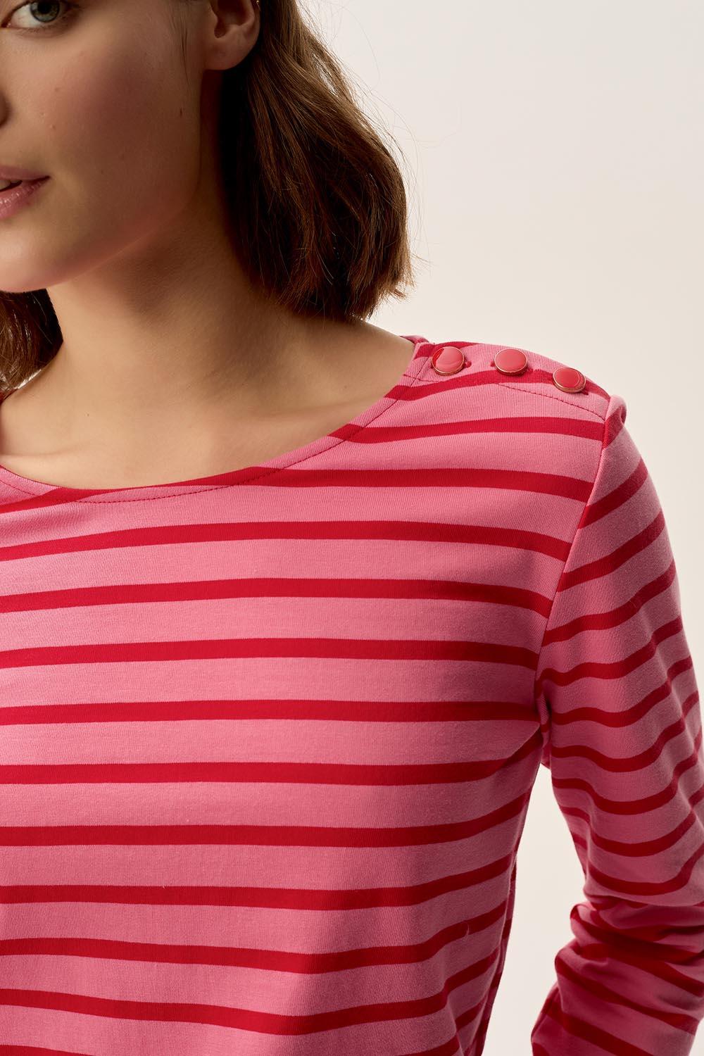 Des Petit Hauts Marinière Filipette Bubble/Tomate