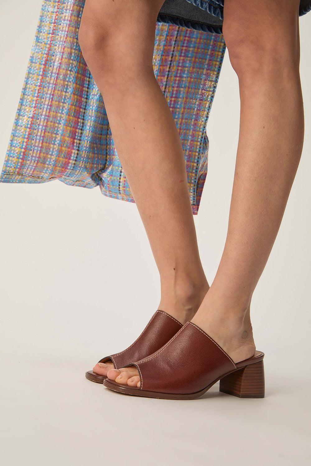 Des Petit Hauts Mules Leili Cacao